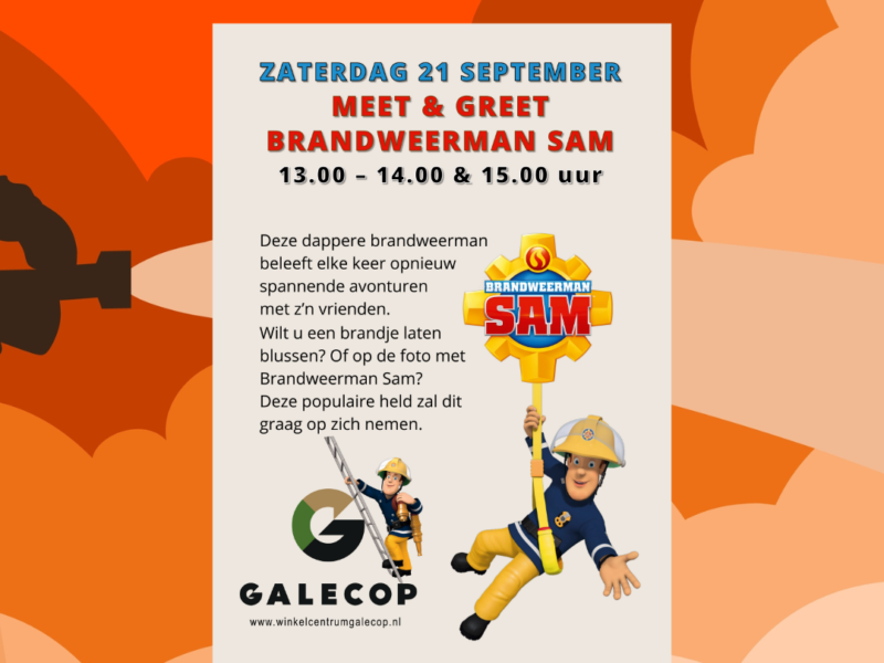 Meet & greet Brandweerman Sam